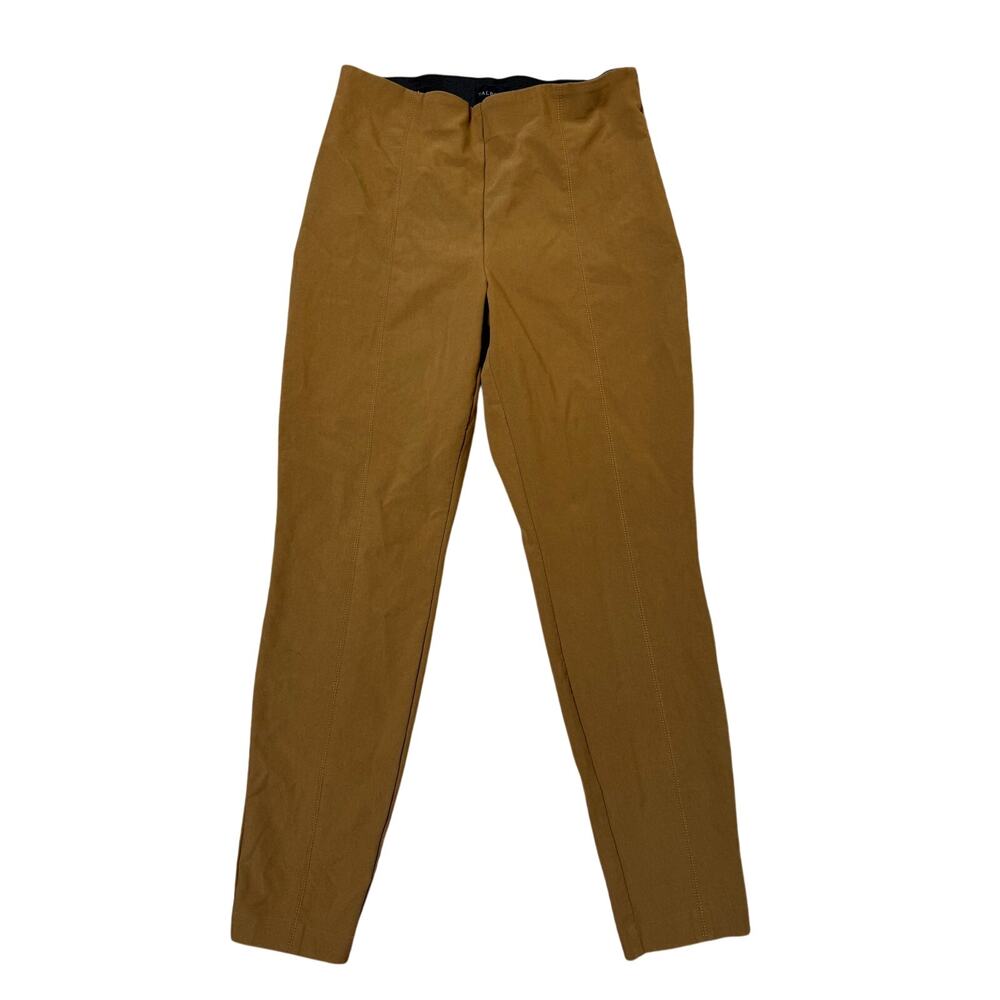 Talbots Portland Pant Camel Brown Stretch Skinny Ankle Trousers Women's Size 10
